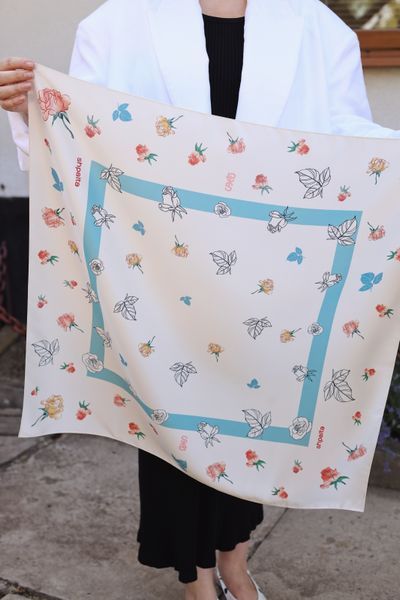 Хустка "Під бірюзовий небом" 2057 фото